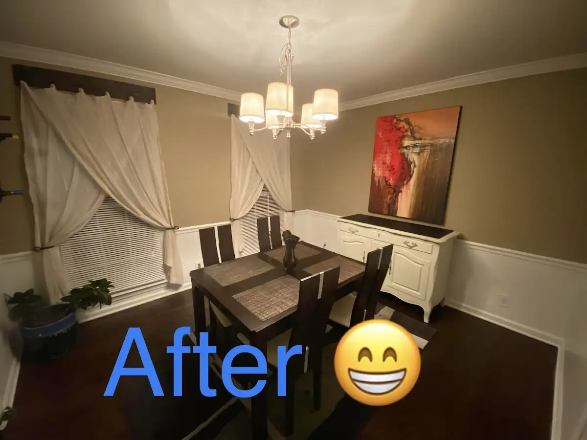 Professional dining room restoration after water damage in Waterville